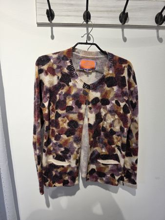 Lieblingsstueck Strickjacke bunt gemustert Grösse 36
