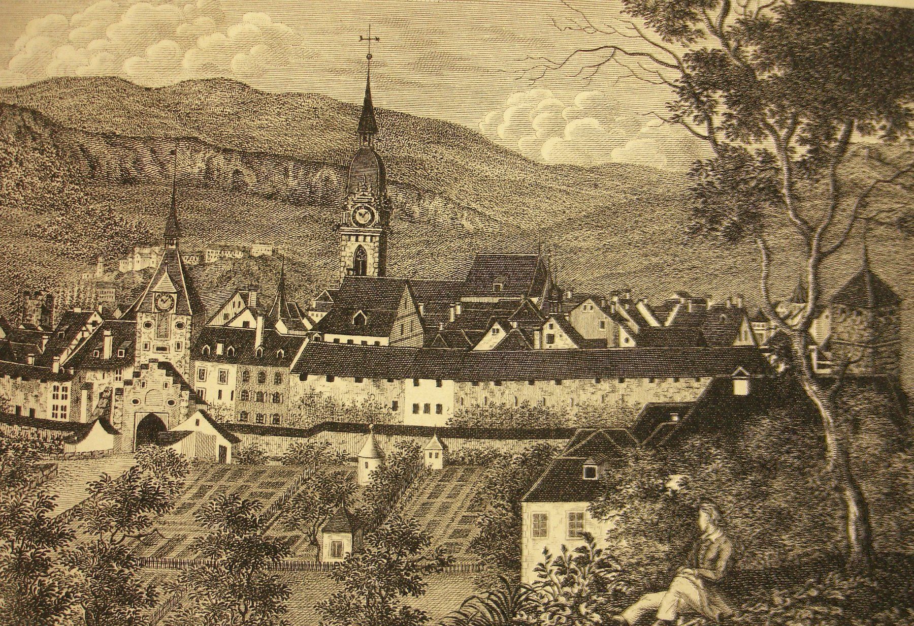 Foto & Immagini: ZOFINGEN, KUPFERRADIERUNG UM 1820 – Usato da Grüningen venduto da Kartensammler 2