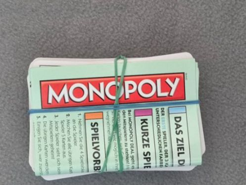 Giochi: Monopoly Kartenspiel – Nuovo (secondo la descrizione) da Emmenbrücke venduto da Turmfalke 1