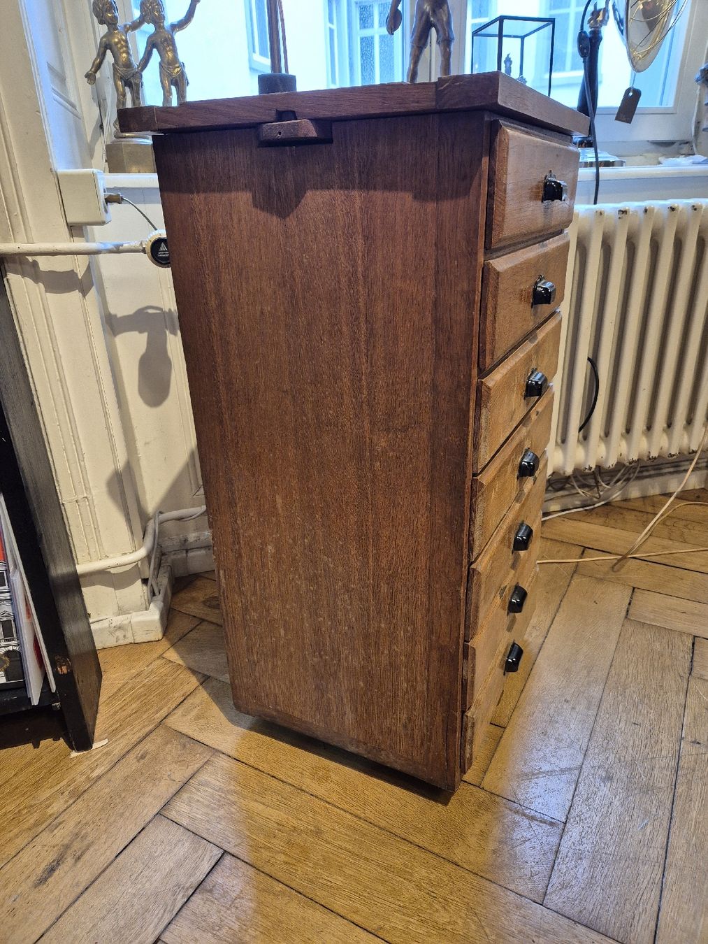 Cassettiere: Vintage Schubladenstock, 1940 – Usato da Basel venduto da Gaianed 6
