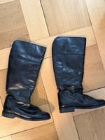 Bally Stiefel Leder gefüttert schwarz Grösse 36