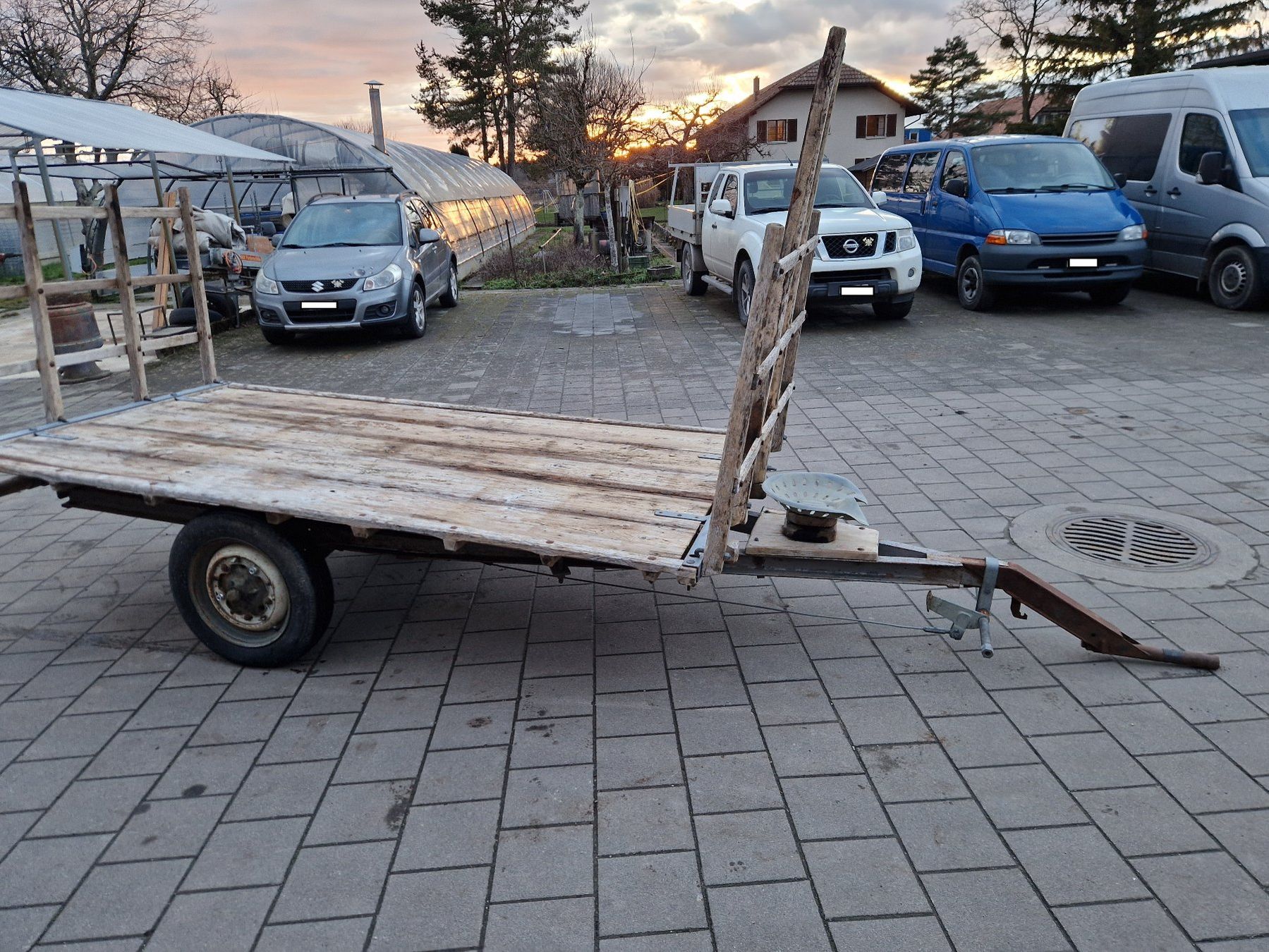 Anhänger: Einachswagen  Heuwagen – Gebraucht aus Gampelen von Schmidi887