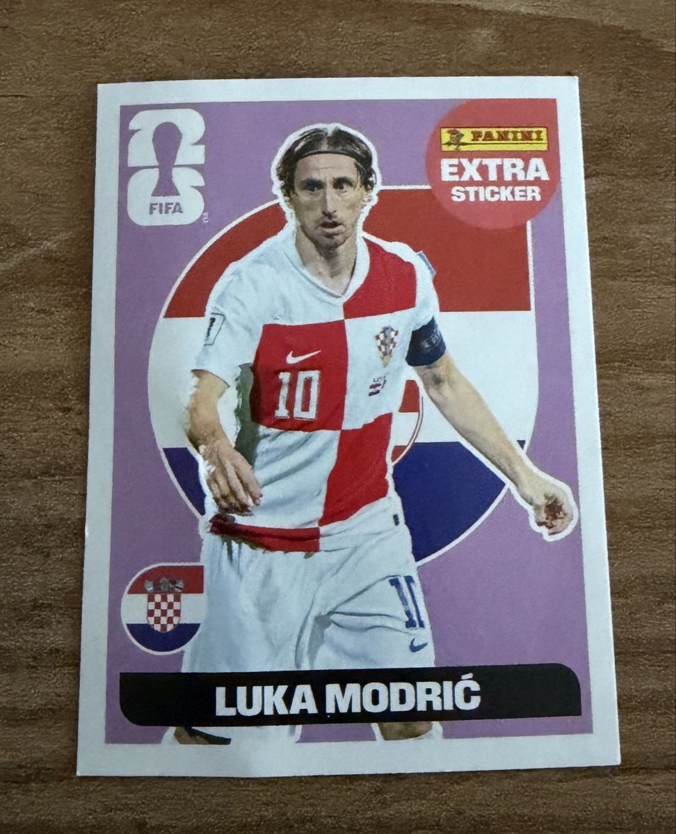 Panini Sammelbilder & Trading cards: Extra Sticker Luka Modric – Gebraucht aus Granges-Paccot von Baeri1741