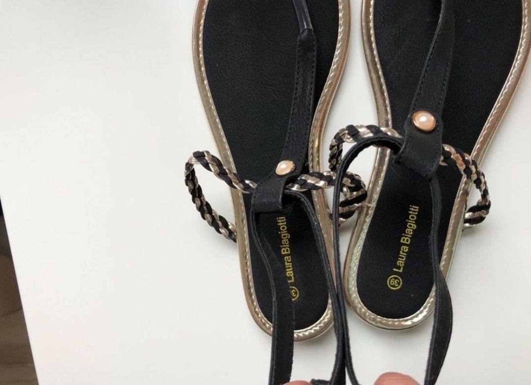 Laura Biagiotti Scarpe da donna: Sandalen Laura Biagiotti – Nuovo (secondo la descrizione) da Heerbrugg venduto da kim11 5