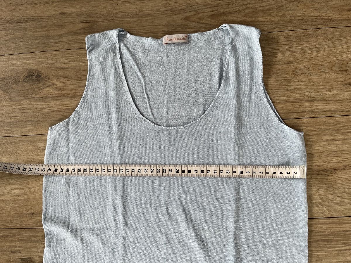 Top: Handmade Leinen Top hellblau – Nuovo (secondo la descrizione) da Kerns venduto da osco01 6