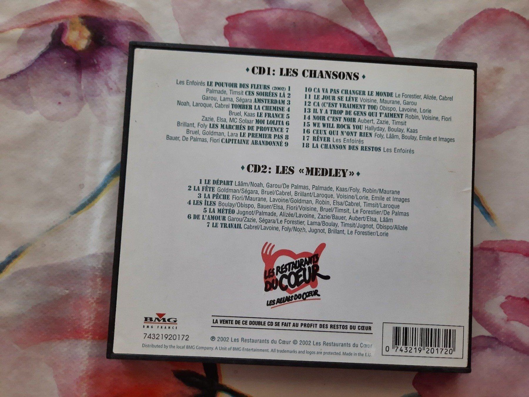 CDs: CD Les Enfoirés 2002 – D'occasion à Pully par bro_n52j 1
