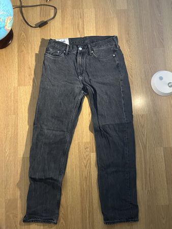 Schwarze Jeans Relaxed Fit