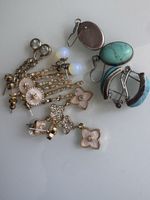 Lot de Boucles d'Oreilles en Argent 925 / Style Vintage 