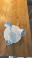 Deckenlampe mit 3 Strahlern, Weiss, Ideal für jeden Raum