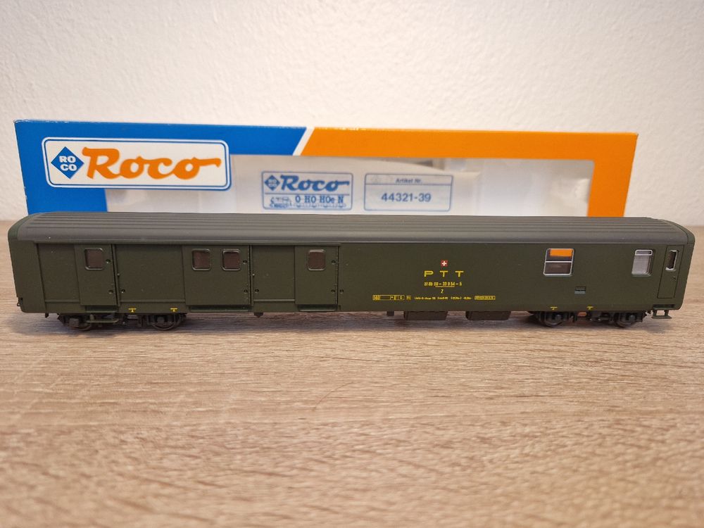 Roco 44335 Gepäckwagen SBB H0 OVP NEU (Neuf avec emballage d'origine) à ...