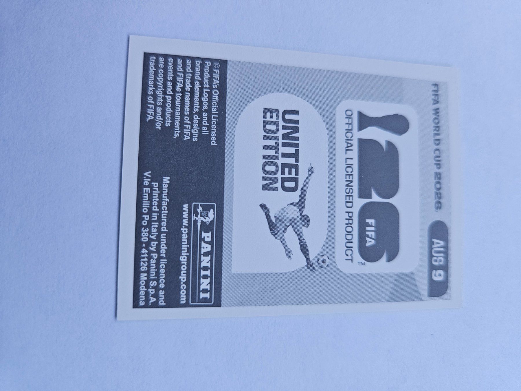Panini Carte collezionabili: AUS 9 – Usato da Würenlingen venduto da Dinli 1