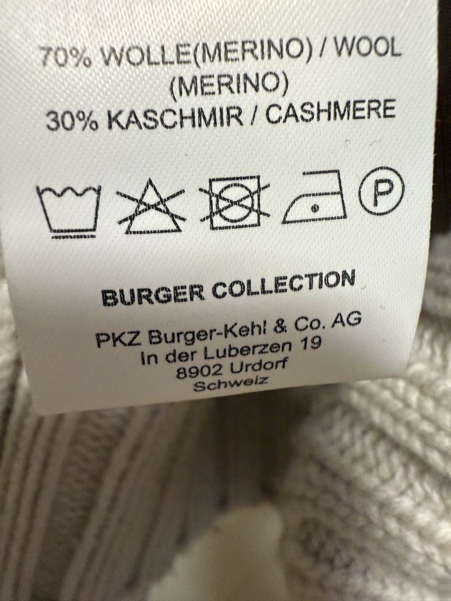 Maglioni & Felpe: Burger Strickpullover, Kaschmir/ Merino Wolle, Gr. S, – Usato da Uitikon Waldegg venduto da ZH81 5