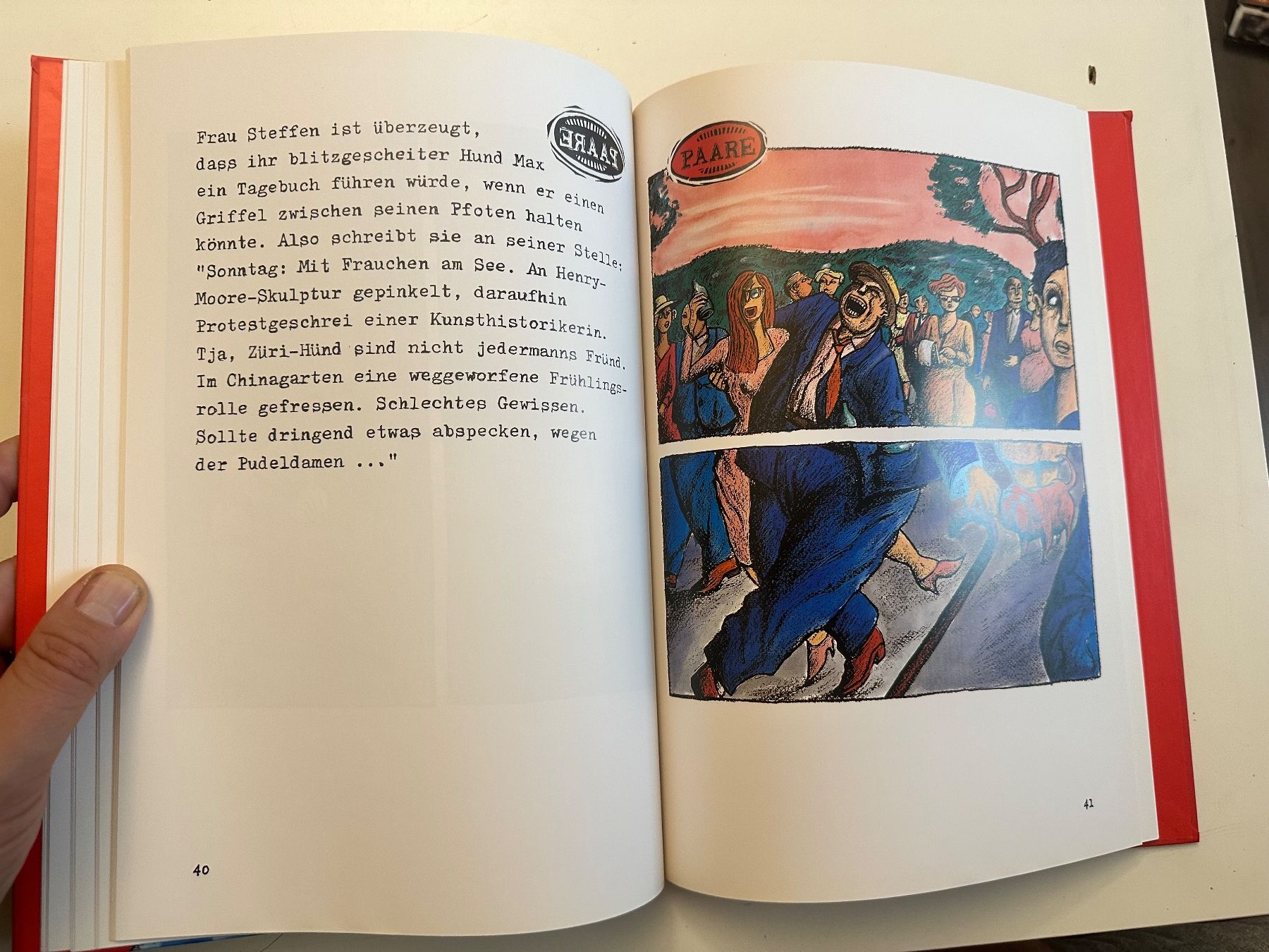 Fumetti: PAARE - CAPREZ / SCHULER - COMIC ZYTGLOGGE - HARDCOVER – Usato da Münsingen venduto da Ganjam 6