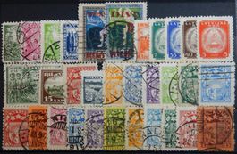 Lettland Lot mit alten Werten XV
