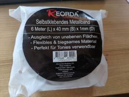 Reorda Metallband selbstklebend 4m 20cm ideal für Tonies