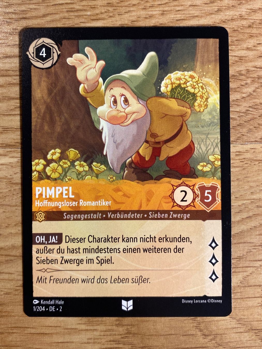 Disney Sammelbilder & Trading cards: Pimpel DE 1 Disney Lorcana 2 Schneewittchen – Neu (gemäss Beschreibung) aus Rafz von SaintCruz