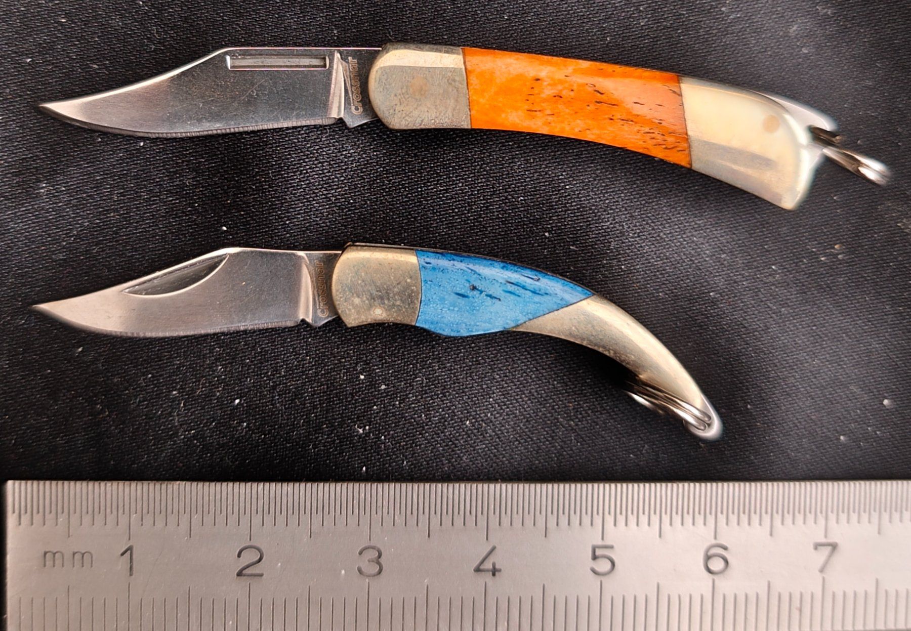 Coltelli: Mini Crossnar Messer Set mit Holzschatulle 6 Stk. Neu. – Usato da Thun venduto da Dl3604 4