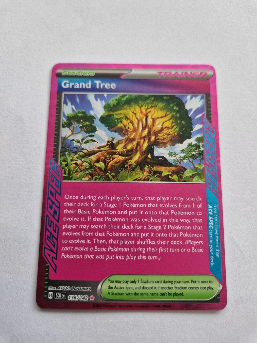 Pokémon Carte collezionabili: Grand Tree - Stellar Crown - EN - Ab 1.- !! – Nuovo (secondo la descrizione) da Romont FR venduto da raj_sjv9