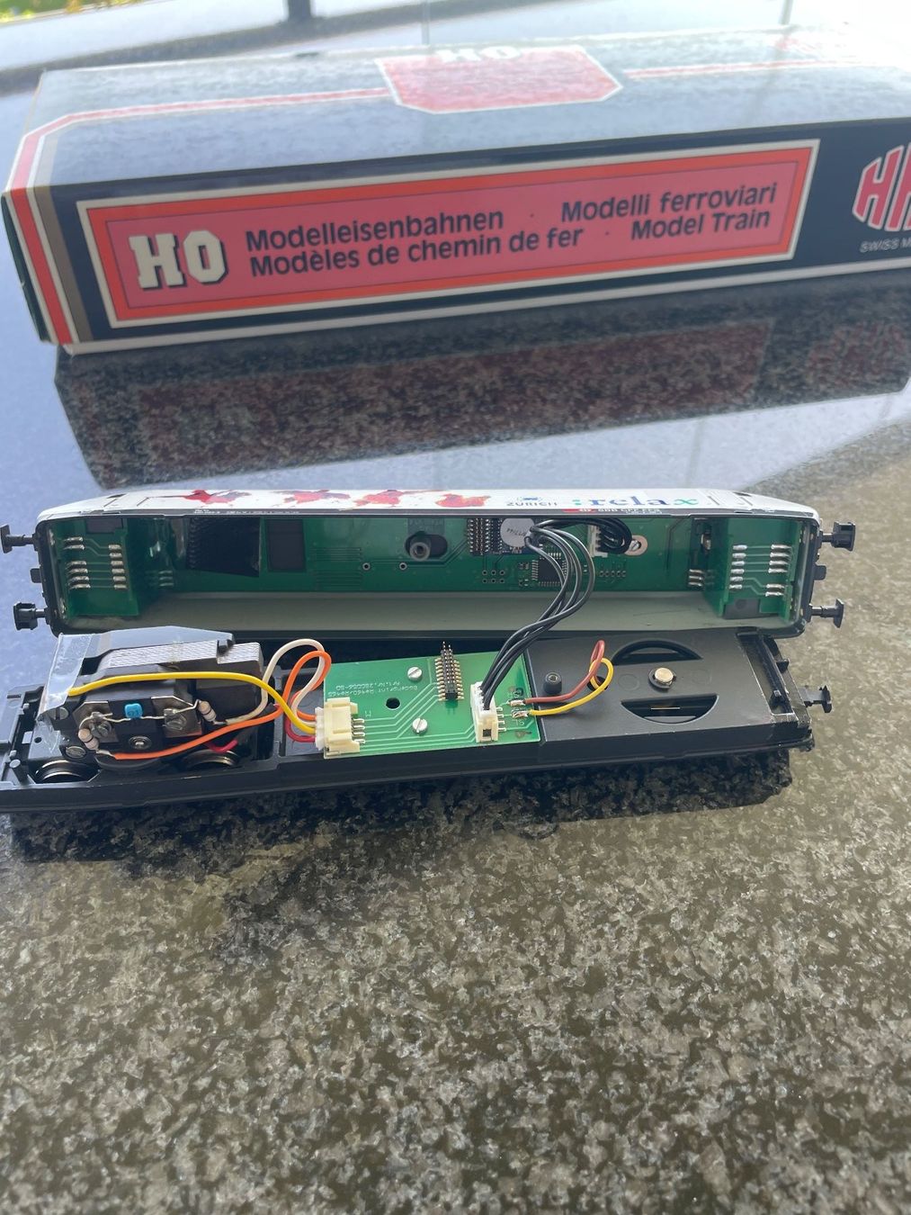 Hag Modellini di ferrovie: HAG Re 4/4 Typ 460  DC ZH Relax – Usato da Horgen venduto da otto490 4