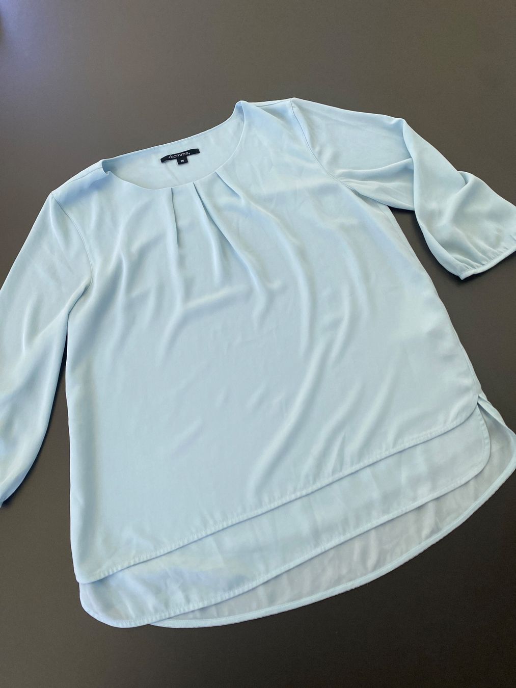 Comma Blusen: COMMA BLUSE/SHIRT GR.36/S mint/hellblau NEU – Neu (gemäss Beschreibung) aus Frauenfeld von Boldi46