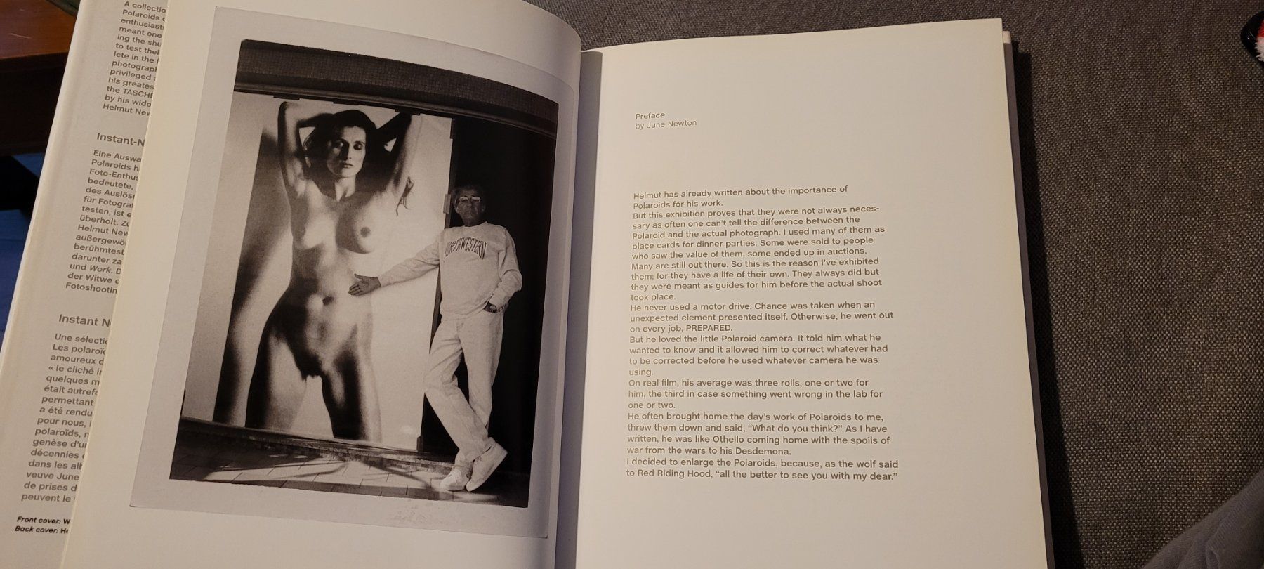 Libri: Helmut Newton Polaroids – Usato da Winterthur venduto da furrerlu 2