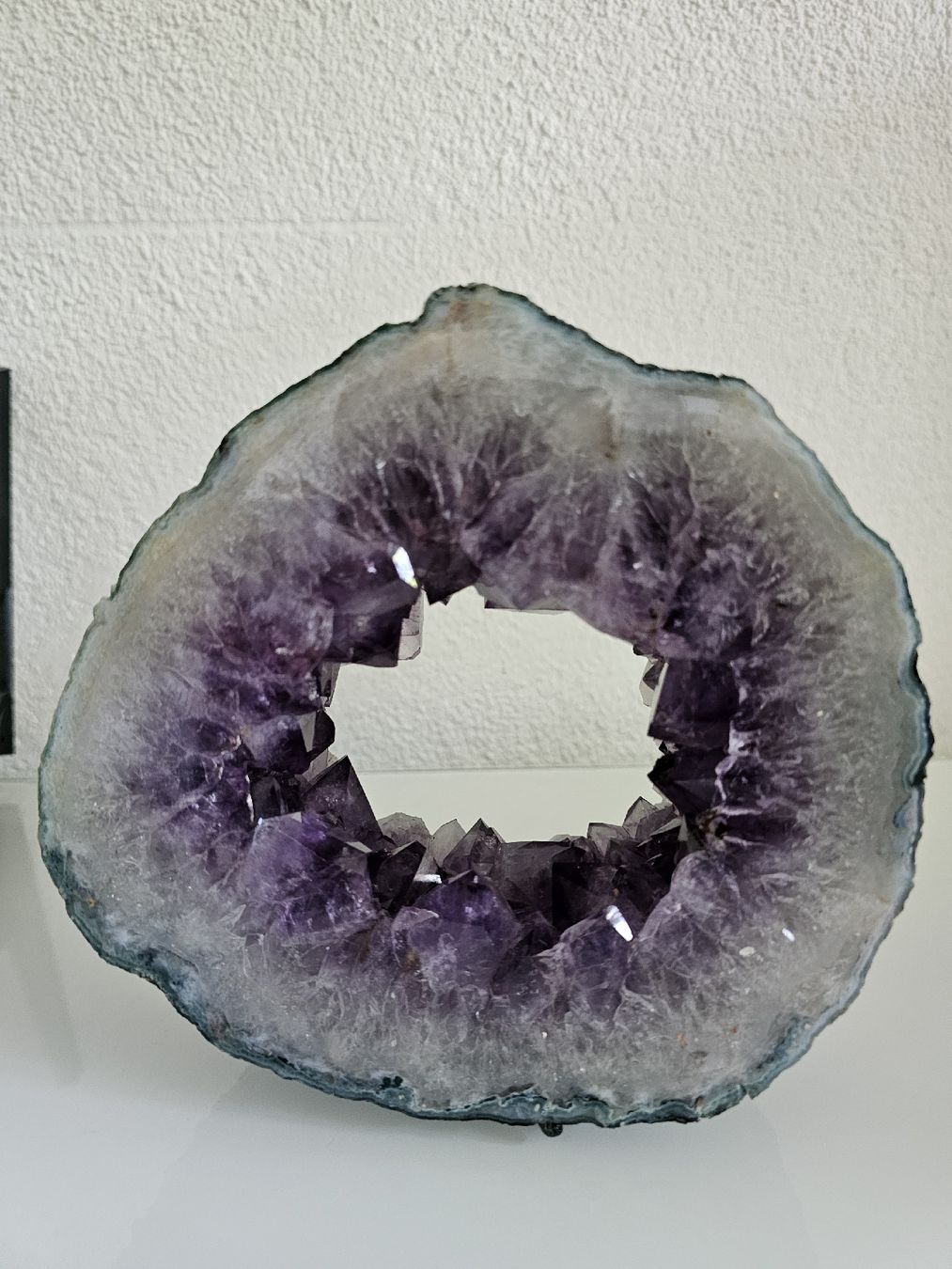 Pietre preziose: Amethyst / Amethyst-Geoden-Ring – Usato da Wiliberg venduto da Libelle5