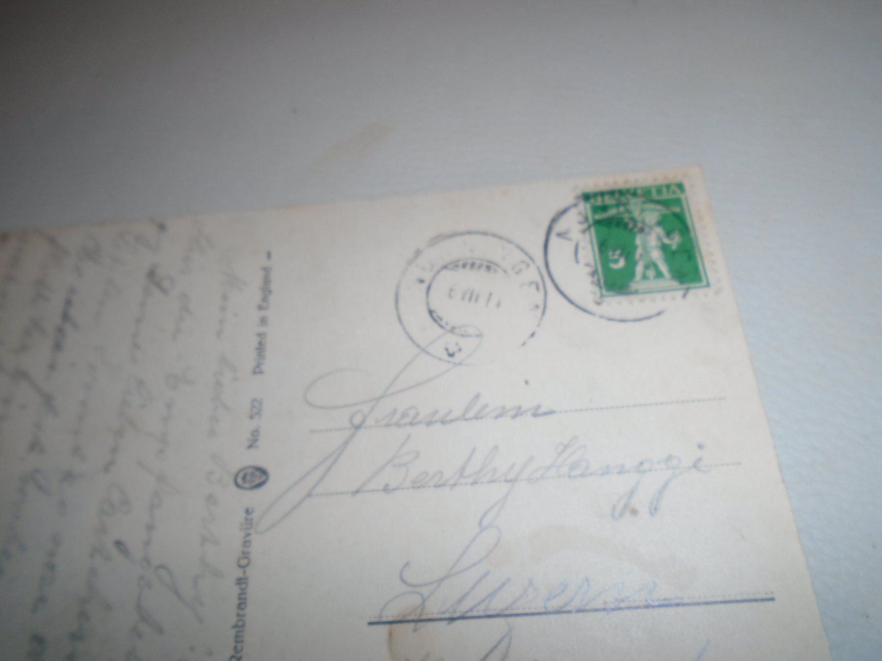 Cartoline postali: Mädchen und Telephon – Usato da Niederlenz venduto da Cedros58 2