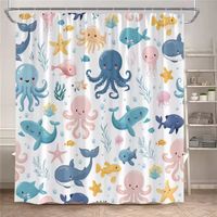 Fish Seana Duschvor / Rideau de douche - 180cm