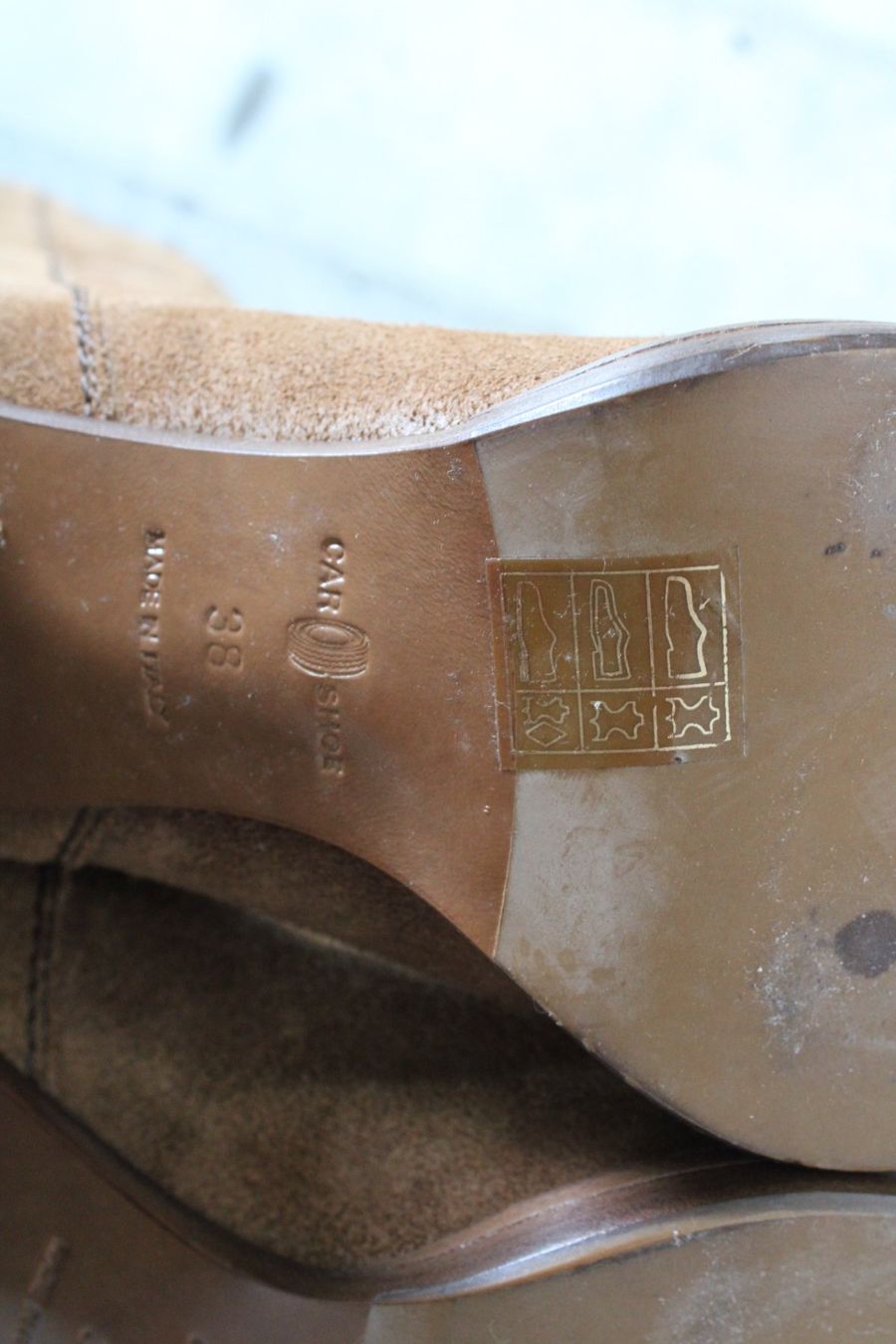 Prada Scarpe da donna: Car Shoe by Prada Suede Leather Boots – Usato da St. Gallen venduto da look-twice 8
