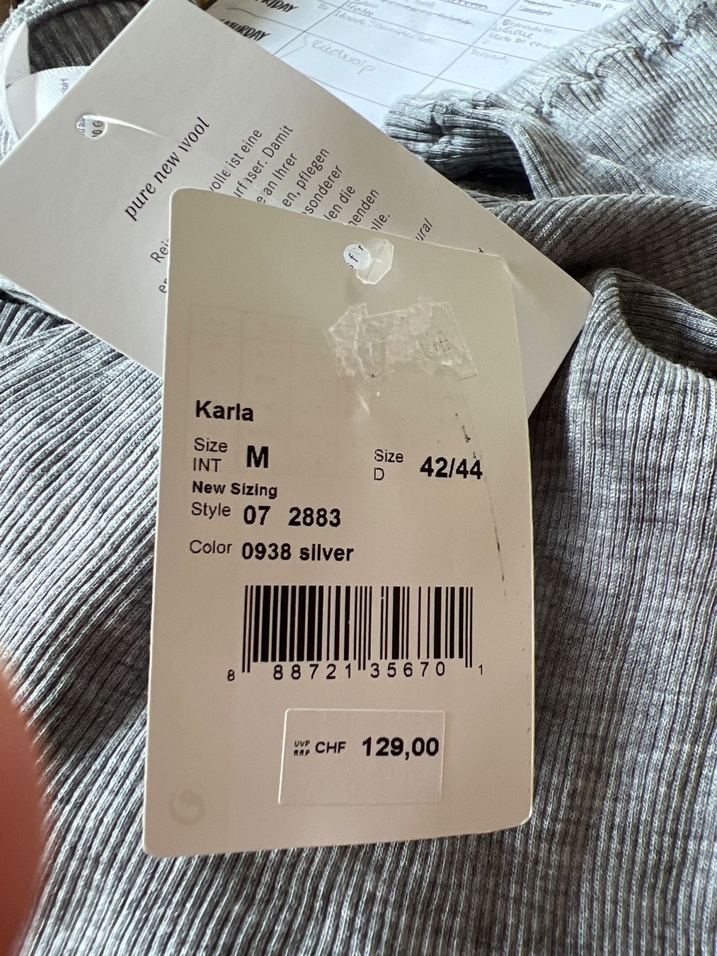 Hanro Altra biancheria intima: Unterhemd Hanro Wolle Seide M neu – Nuovo (secondo la descrizione) da Dornach venduto da samuti 2