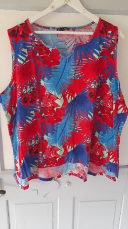 Sommershirt Ärmellos gr. 52/54/ line plus