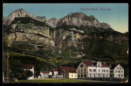 AK Wallenstadt, Blick zu den Kasernen
