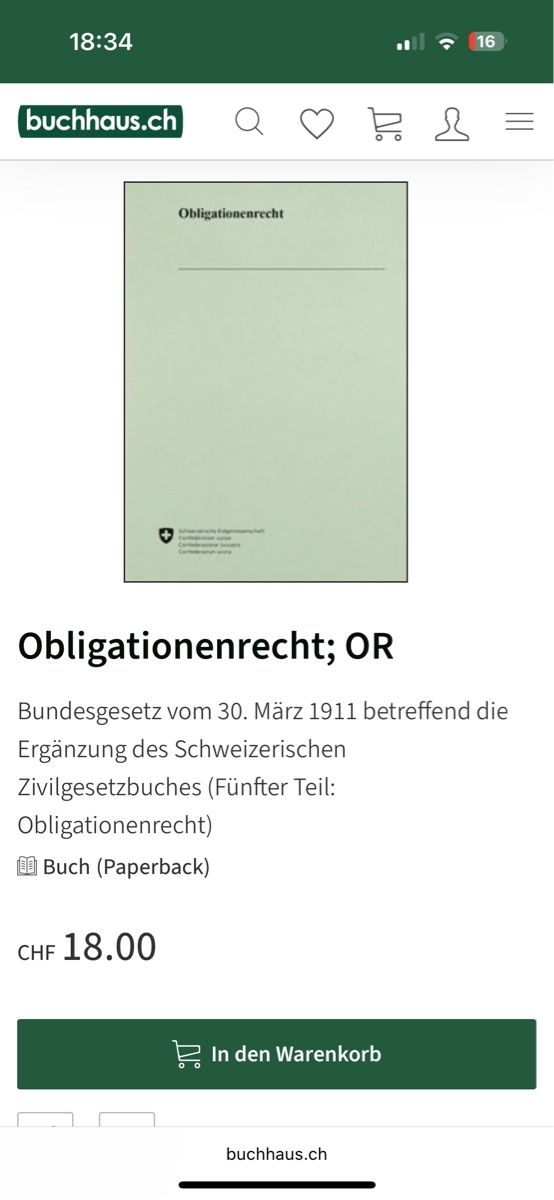 Libri: OR, ZGB, SchKG, StGB – Nuovo (secondo la descrizione) da Dozwil venduto da muffling