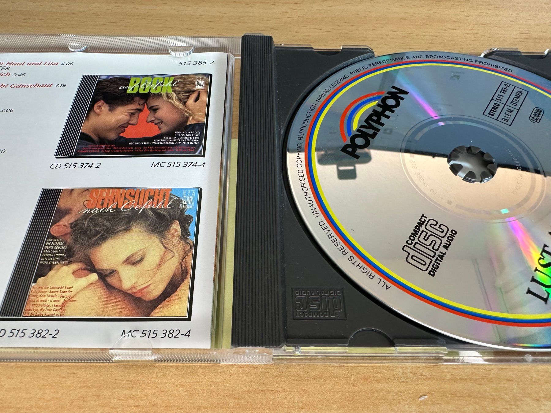 CD: Various – Lust Auf Gefühl – Usato da Rikon im Tösstal venduto da Alpenmutz 2