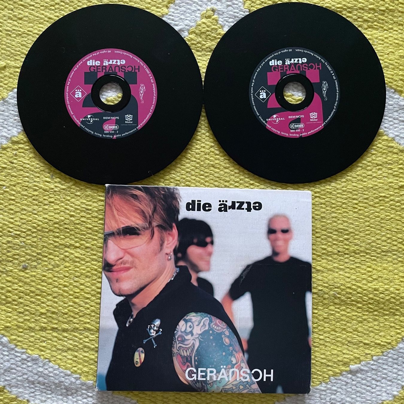 CDs: DIE ÄRZTE-2CD GRÄUSCH (DIGIPACK) – Gebraucht aus Rorschacherberg von CD-Roli