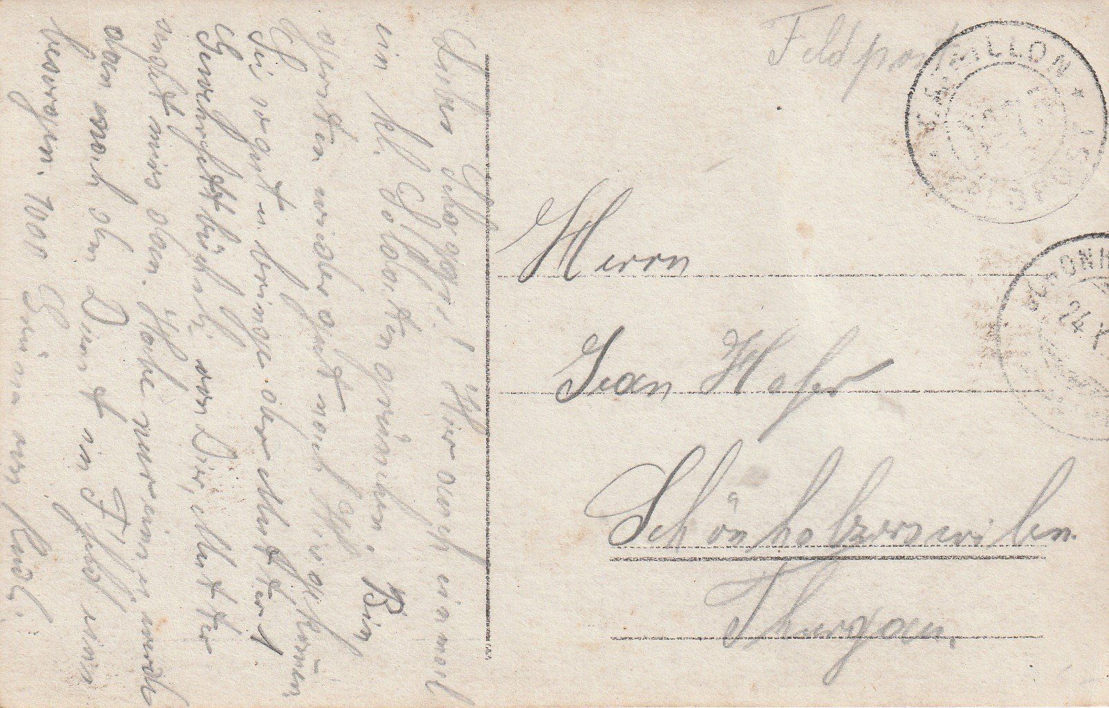 Cartoline postali: Militär- Schweiz-Bataillon Nr75 – Usato da uttwil venduto da Koehlerfred 1
