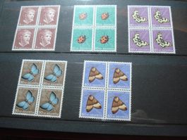 Pro Juventute 1952, Satz 4erblocks **