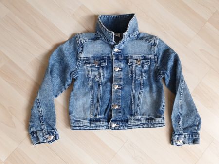 Jeans Jacke, Denim,  116 für 5 - 6 Jahre