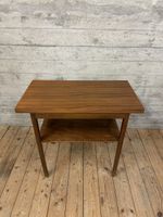 Schicker Beistelltisch Nussbaum Optik Vintage