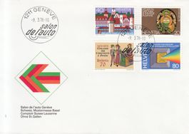 Sonderstempel SA. 46a Autosalon Genève 1978