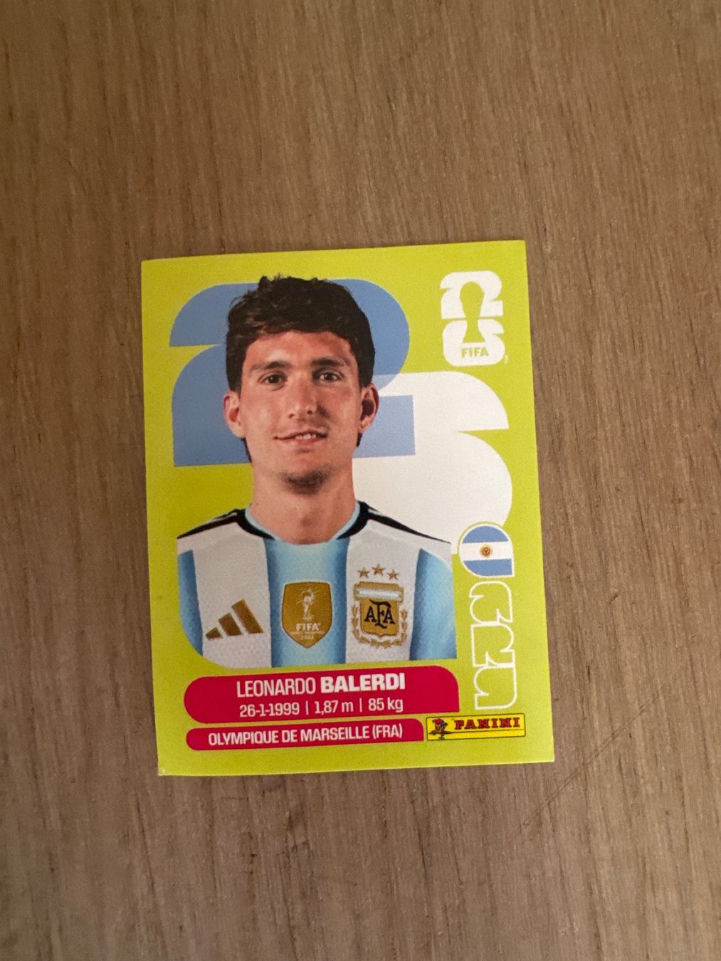 Panini Sammelbilder & Trading cards: Panini 2026 ARG 7 – Gebraucht aus Lausanne von FabienA