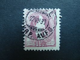 1882 Nr. 71A Zähnung stark nach unten verschoben