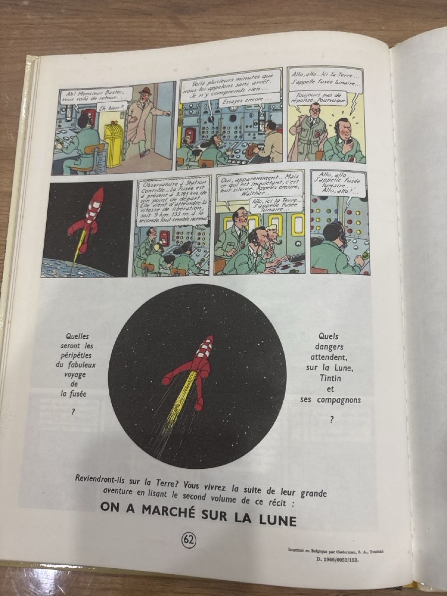 Fumetti: Tintin objectif Lune – Usato da Porrentruy venduto da Servo26 5