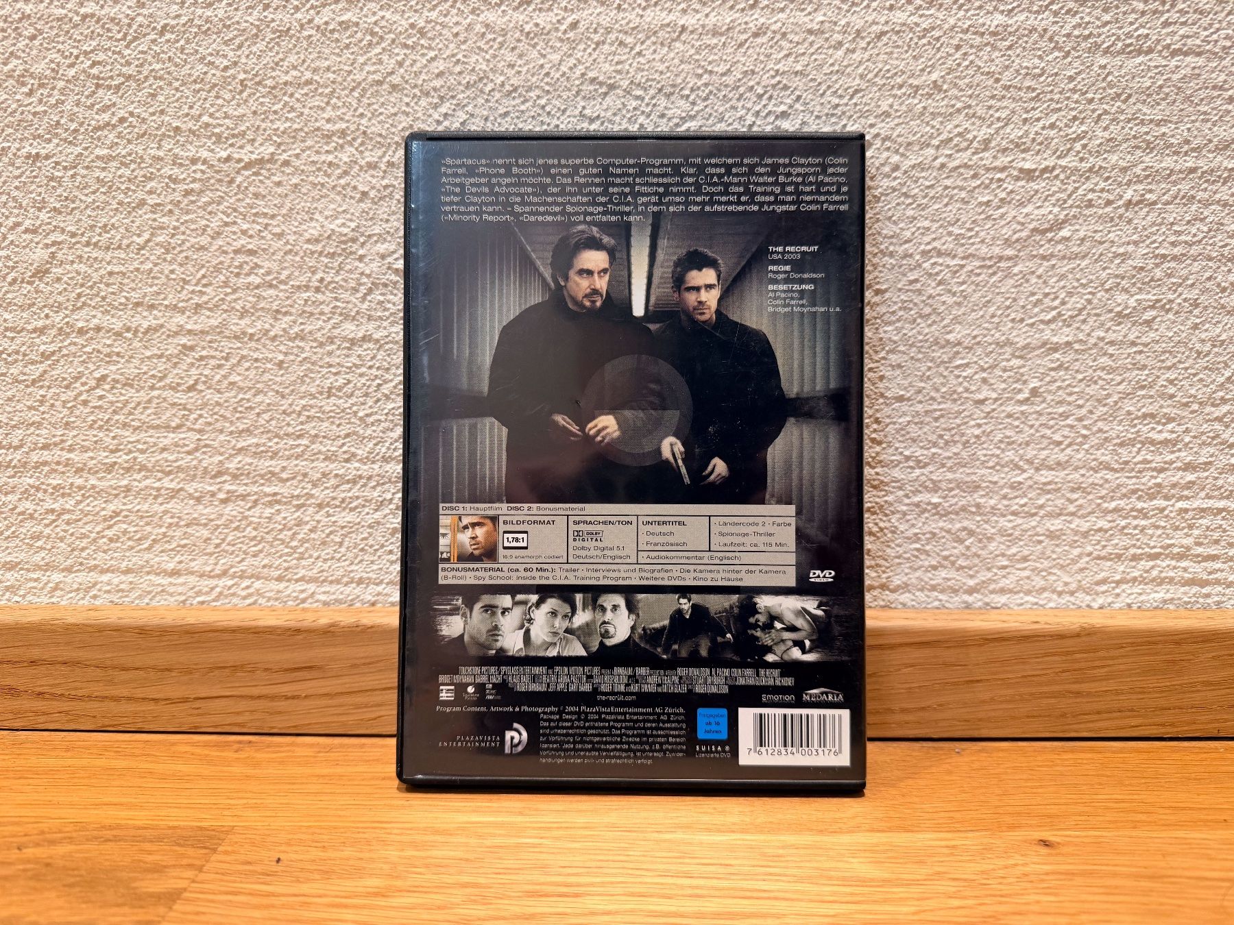 Tutti i DVDs: The Recruit (DVD) – Usato da Reinach BL venduto da Graphix 1