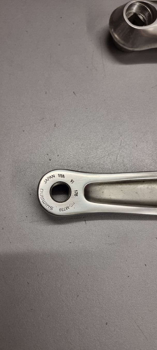 Shimano Pezzi di ricambio: Shimano XT M739 Kurbel  – Usato da Seon venduto da Stibinio 5