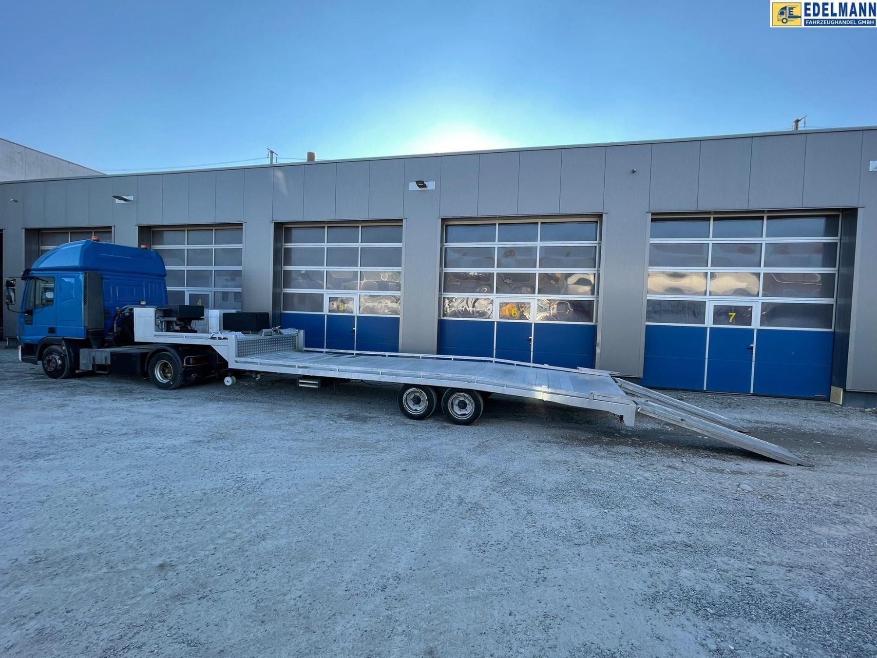 Iveco Veicoli commerciali: IVECO 80E21 Tector mit Anhänger – Usato da Olten venduto da D.Edelmann_GmbH 1
