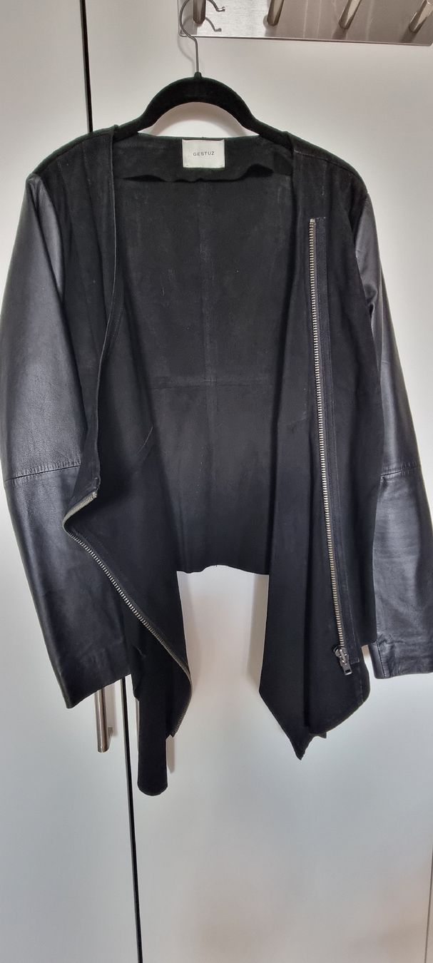 Gestuz Jacken: Lederjacke Gestuz / schwarz, Grösse 40 – Neu (gemäss Beschreibung) aus Widnau von ani-124 5