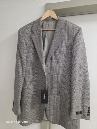 HUGO BOSS Vintage TIZIAN Blazer - 20% SILK / 80% WOOL - Size