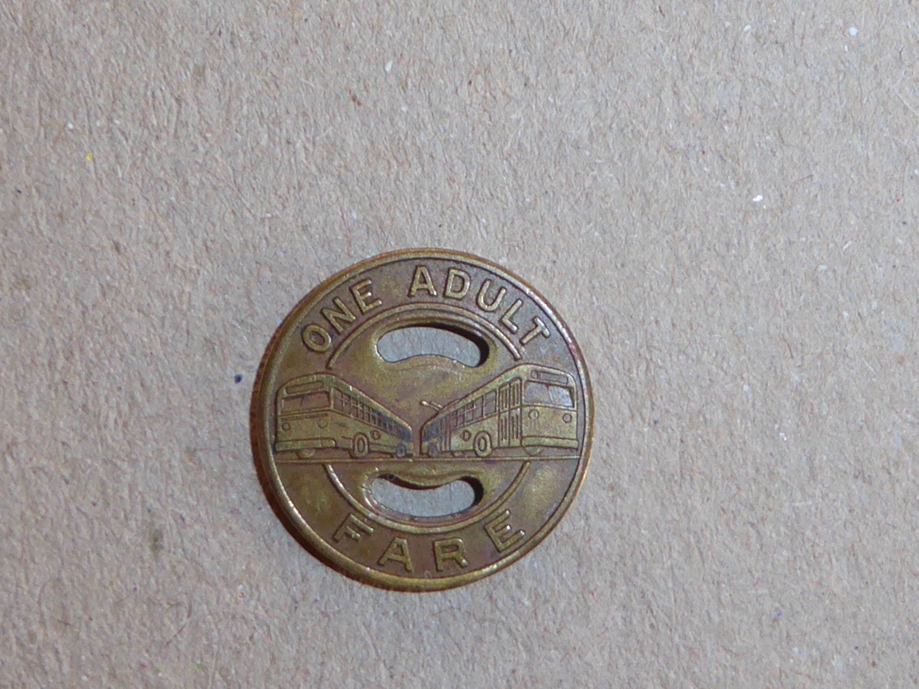 Medaillen: Jeton  Token  USA  Cincinati  Transit – Gebraucht aus Thun von 427er 2