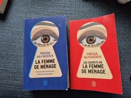 Lot 2 livres Freida McFadden - La femme de ménage 1 et 2